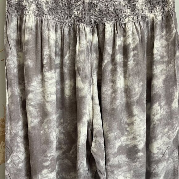 Lotus And Luna Women Harem Pant Sz S/M Smock Loose Boho Hippie Festival Tie Dye - Picture 4 of 5